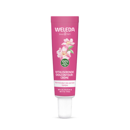 Augencreme Weleda Wildrosen && Weißer Tee Vitalisierende Augenpflege