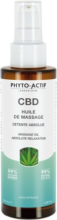 Körperöl Phyto Actif Phyto-Actif CBD Massageöl Entspannt & Beruhigt Weiche & Genährte Haut