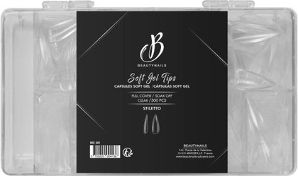 Soft Gel Tips Stiletto Beautynails