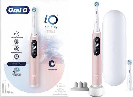 Electric Toothbrush Oral-B iO6S Pink Sand