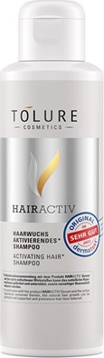 Shampoo Toluere Cosmetics Hairactiv Stärkendes Shampoo für dichteres Haar