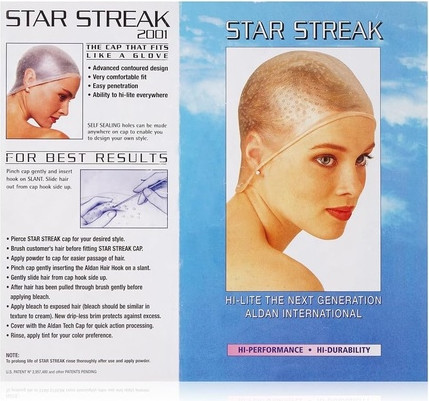 Soch uchun jilet Efalock Star Streak Highlight Qopqog'i