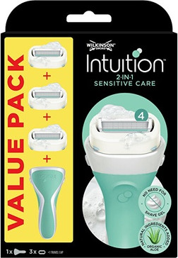 Razor Wilkinson Sword Intuition Pack Sensitive Edition