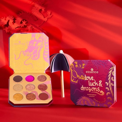Палетка теней для век Essence Love, Luck & Dragons
