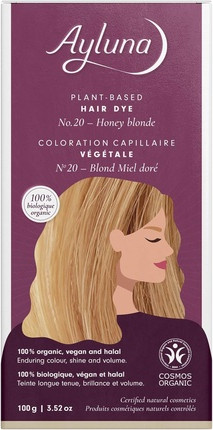 Herbal Hair Dye Ayluna Honey Blonde