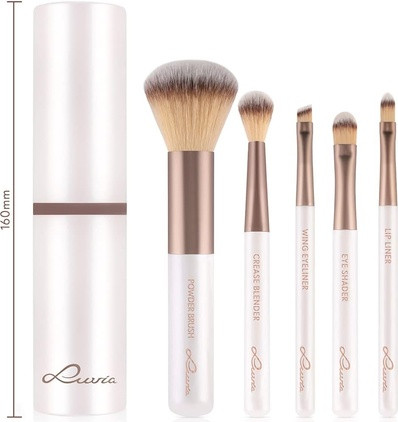 Brush Set Luvia Macchiato Travel Set
