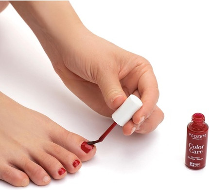 Poderm Nagellack Red Allure Nagellack mit Teebaumöl