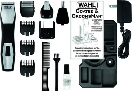 Rechargeable Trimmer Wahl GroomsMan Pro