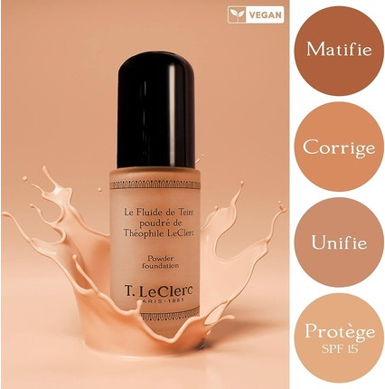 Fluid Foundation T. Leclerc Powdered Foundation Fluid