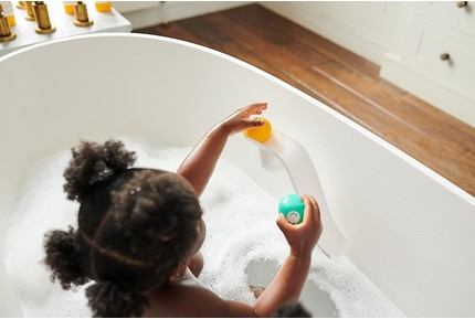 Toy Matchstick Monkey Bathtime Slide Set