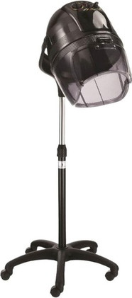 Profi-Haartrockner mit schwarzem Halter