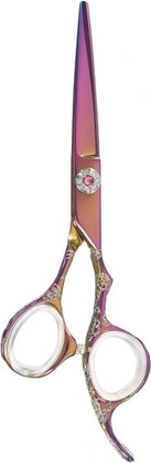 Haarschere Sibel Sib Cisoria Schere 6,0 Pink Sparkle
