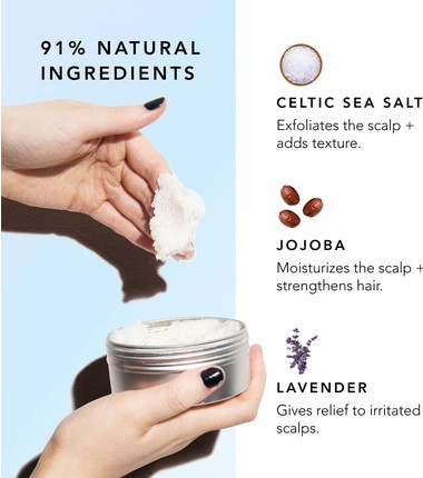 Scrub We Are Paradoxx Detox Scalp + Body Scrub with Celtic Sea Salt
