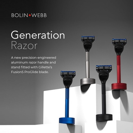 Razor and Stand Bolin Webb Black
