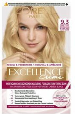Haarfarbe L'Oreal Professional Excellence Crme Sehr Helles Goldblond