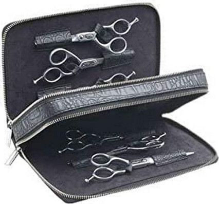 Sibel Friseurtasche mit Reißverschluss für 6 Scheren