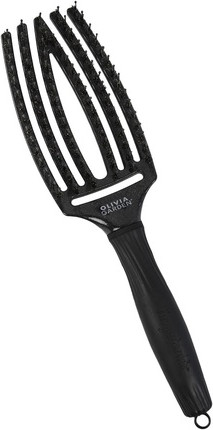 Round Brush Olivia Garden FingerBrush Combo Medium Black Onyx