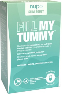 Kapseln Nupo Slim Boost Fill My Tummy