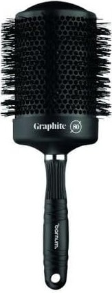 Round Brush Barnum Graphite 80mm