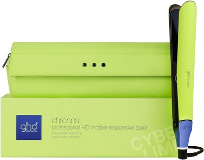 Haarglätter GHD Cyber Lime Colour Crush Collection