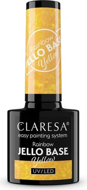 Гибридная основа Claresa Rainbow Jello Base - Желтая
