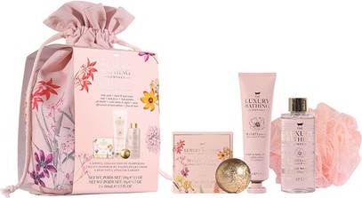Body Care Set Grace Cole Gift Set In A Bag Peony Peach Raspberry