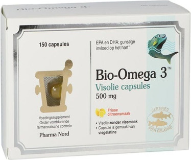 Pharma Nord Био-Омега 3 - 150 Капсул - Жирные Кислоты