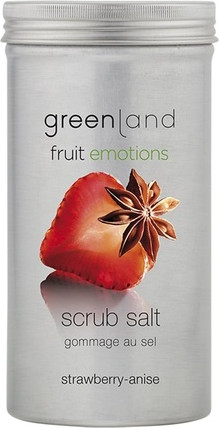 Peeling Salz Grönland Natur Grönland Peeling Salz mit Erdbeere Anis Verwöhn-Fuß- und Körperpeeling