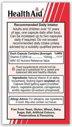 Supplement Health Aid Vitamin Serum