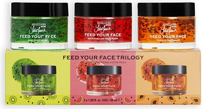 Face Mask Trio Revolution Skincare Watermelon, Kiwi, and Papaya
