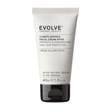 Gesichts-Sonnenschutzcreme Evolve Organic Beauty Klimaschutz SPF 30