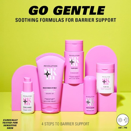 Revolution Skin Go Gentle 4 Step Starter Kit Hautpflege-Set mit Reinigungsmittel