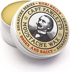 Moustache Wax Captain Fawcett Ricki Hall's Booze & Baccy