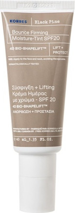 Tinted Day Cream Korres Black Pine 4D Bounce