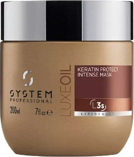 Haarmaske System Professional Luxeoil Keratin Protect Intense Mask