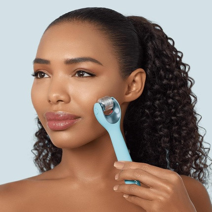 Micro Needle Roller Geske Smartappguided Microneedle Face Roller 9 in 1 Electric Derma Roller