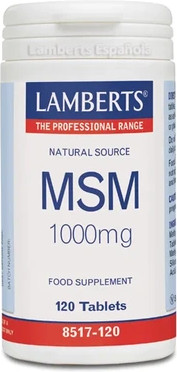MSM 1000мг 120 Капсул Lamberts