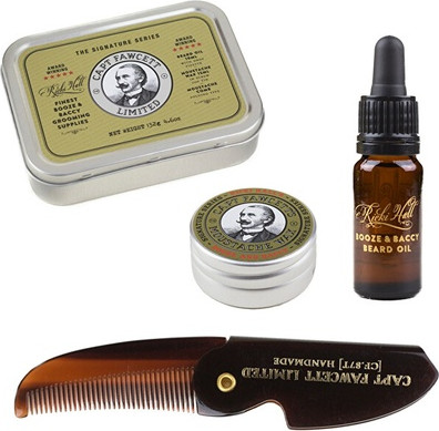 Bartpflege-Set Captain Fawcett Ricki Hall Booze & Baccy Grooming Survival Kit