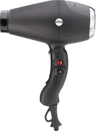 Hair Dryer Gamma Aria Dual Ionic Varnished Graphite Black