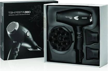Haartrockner Xanitalia Pro Xan Pro Hair Dryer Tempesta 380 Schwarz