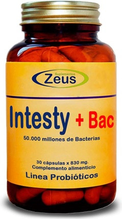 Nahrungsergänzungsmittel Suplementos Zeus Intesty+Bac