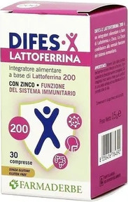 Farmaderbe Difes-X Laktoseferrin Tabletten