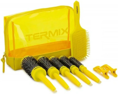 Круглая щетка Termix Pack Brushing Желтая