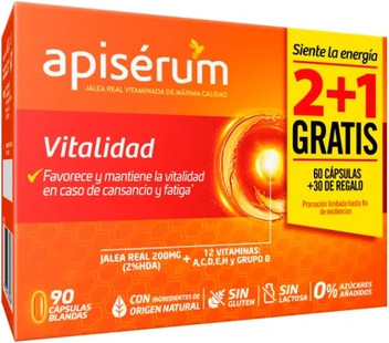 Витаминные Капсулы Apiserum Vitality