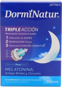 Tablets Esteve Dorminatur Triple Action