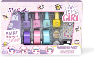 Nail Polish Set Martinelia Aquarius Super Girl