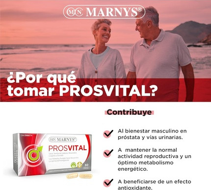 Herbal Capsules Marny's Prosvital Prostate Wellbeing