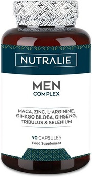 Kapseln Nutralie für Männer Vitamine Hochdosiert mit Maca, L-Arginin, Tribulus Terrestris, Ginkgo Biloba