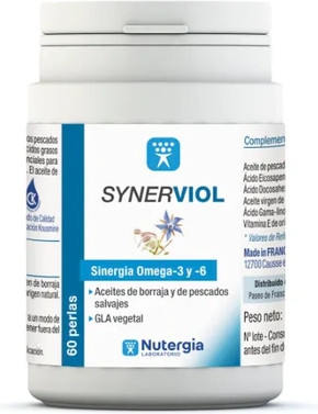 Nutergia SYNERVIOL 180 Pearls NUTERGY Black/White Standard