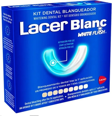Teeth Whitening Kit Lacer White Flash